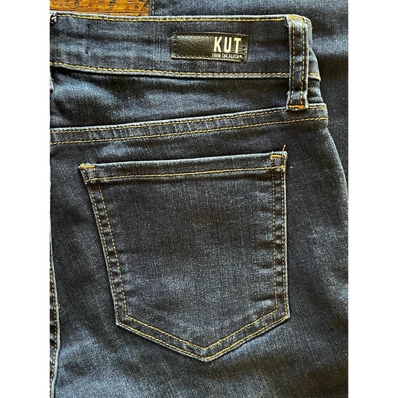 KUT from the Kloth Royal Wash Catherine Boyfriend Jeans Size 0 - Picture 10 of 13